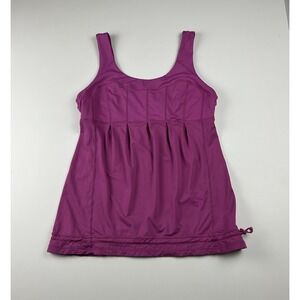 Lululemon Women's Run Chase Me Tank Ultra Violet Size 10 — No Tag
